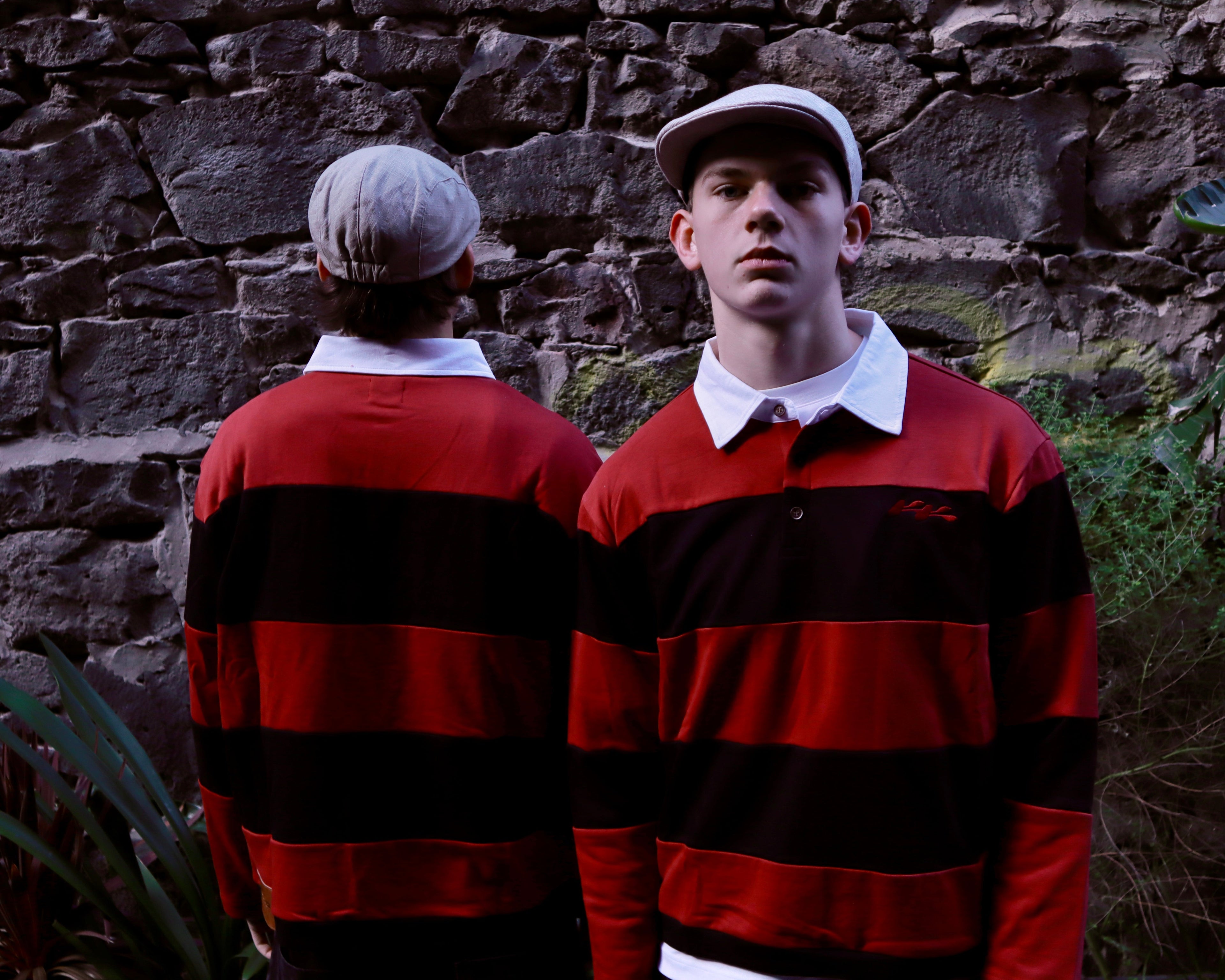 Burgundy Polo Longsleeve