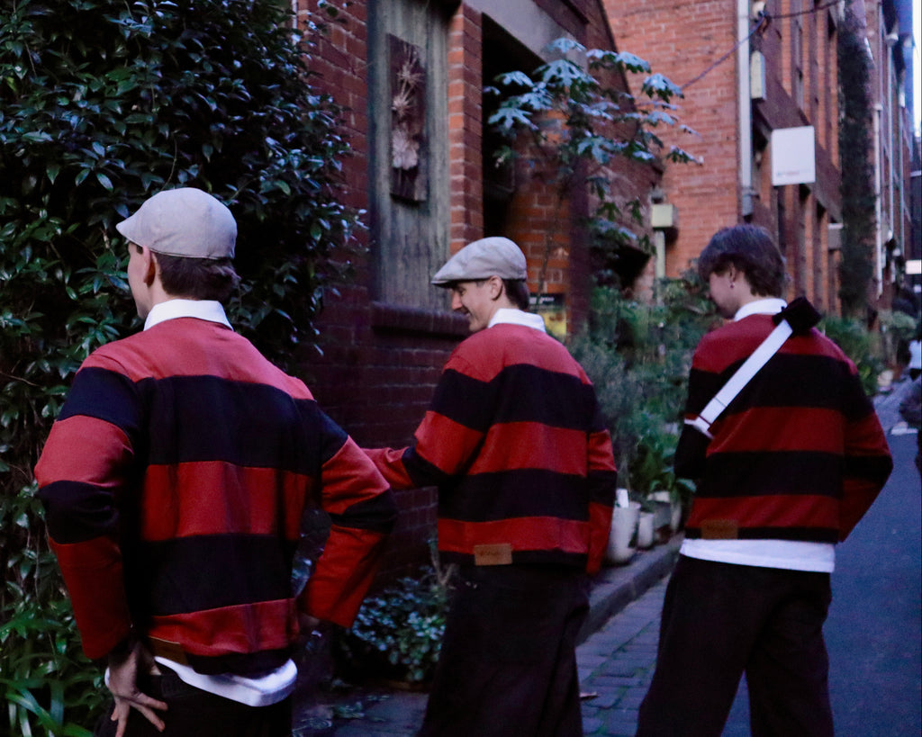 Burgundy Polo Longsleeve