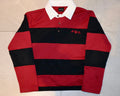 Burgundy Polo Longsleeve
