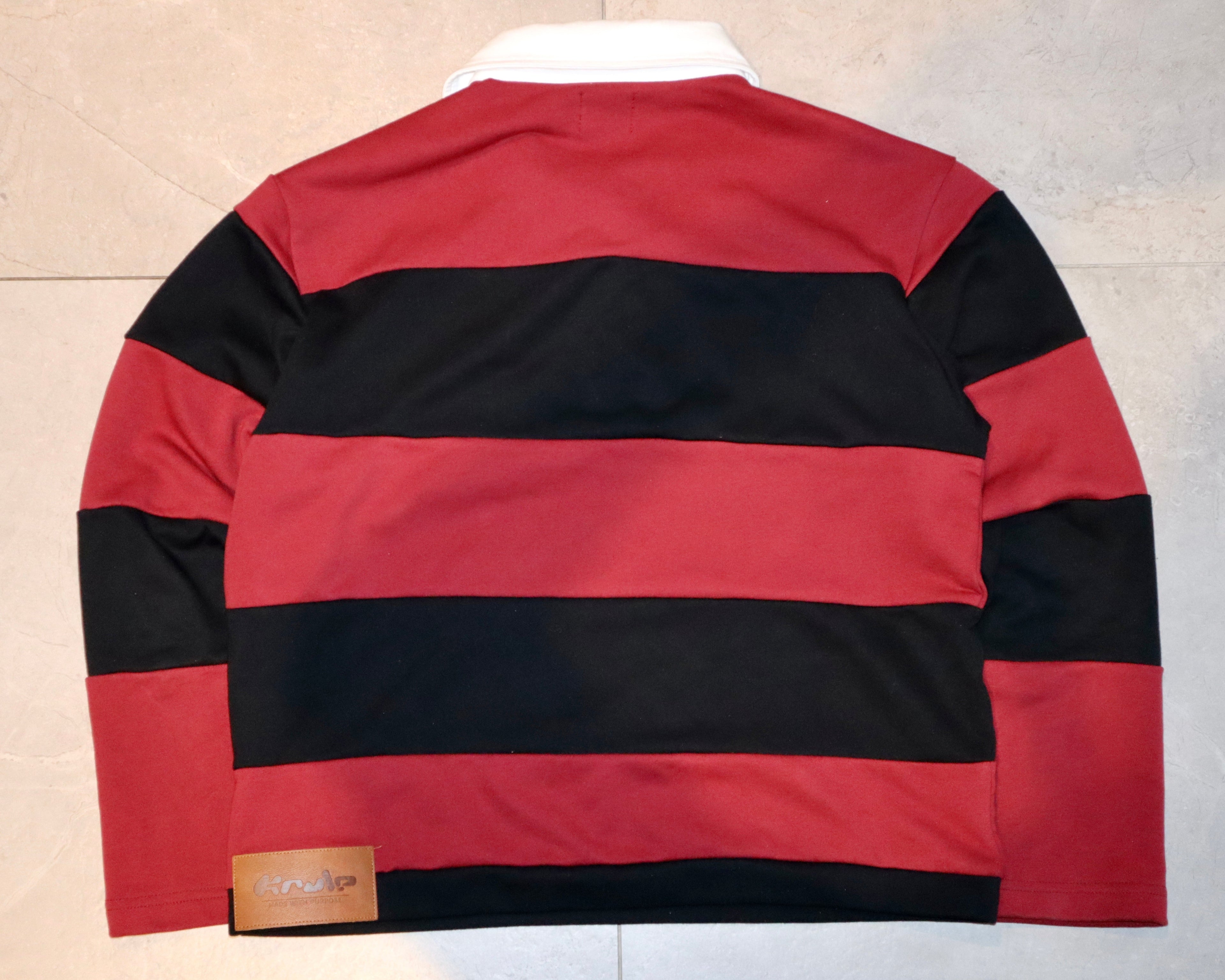 Burgundy Polo Longsleeve
